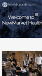 Mobile Screenshot of newmarkethealth.com